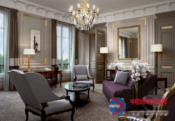 豪华精美的巴黎旺多姆威斯汀酒店设计