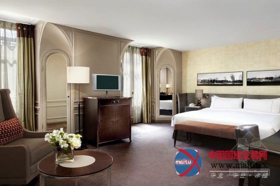 豪华精美的巴黎旺多姆威斯汀酒店设计