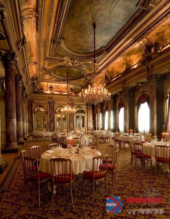 豪华精美的巴黎旺多姆威斯汀酒店设计