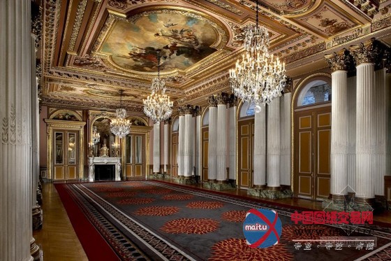 豪华精美的巴黎旺多姆威斯汀酒店设计