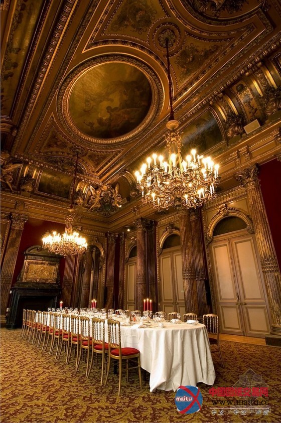 豪华精美的巴黎旺多姆威斯汀酒店设计
