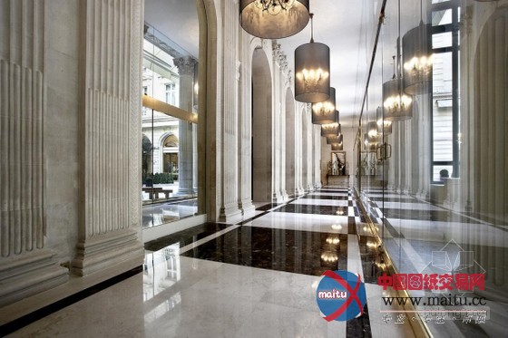 豪华精美的巴黎旺多姆威斯汀酒店设计