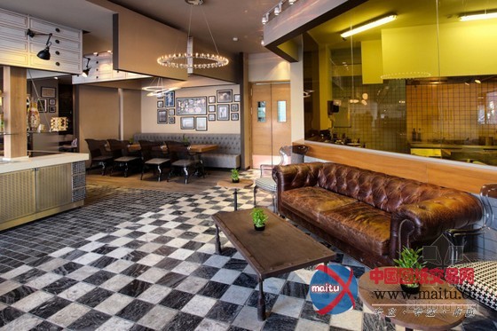 哈萨克斯坦Altyn-Alma面条店装修设计 颇具特色与气质