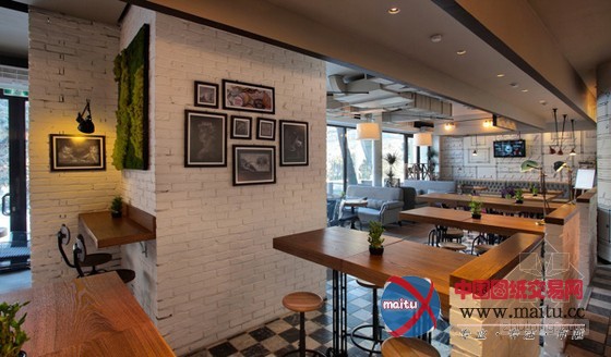 哈萨克斯坦Altyn-Alma面条店装修设计 颇具特色与气质