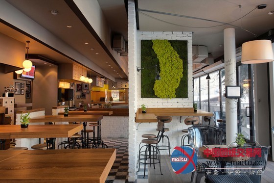 哈萨克斯坦Altyn-Alma面条店装修设计 颇具特色与气质