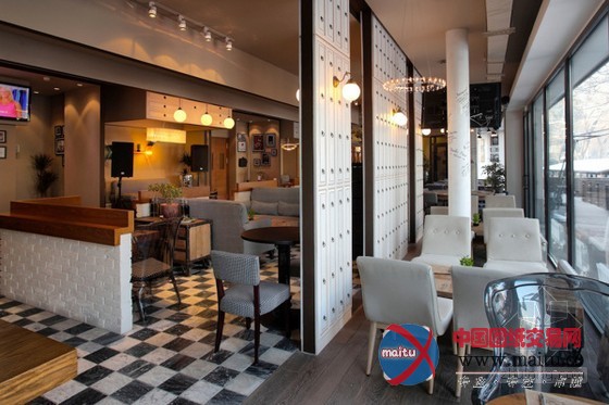 哈萨克斯坦Altyn-Alma面条店装修设计 颇具特色与气质