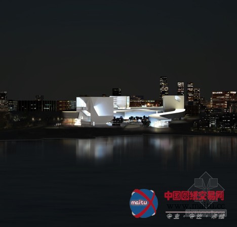 斯蒂文·霍尔设计的中国青岛“艺术岛屿”博物馆建筑方案赢得竞赛