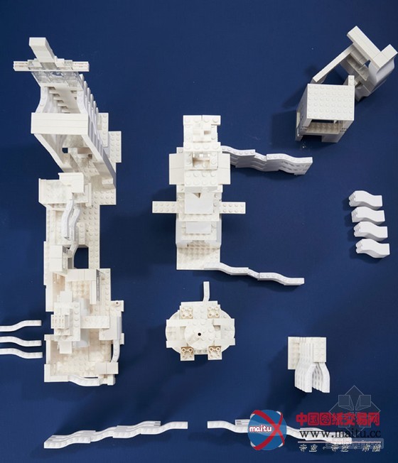 SOM、SHoP、snohetta分别为乐高设计1200块塑料砖的房屋