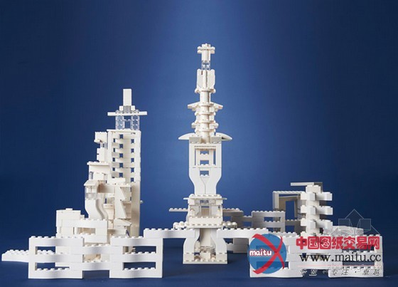 SOM、SHoP、snohetta分别为乐高设计1200块塑料砖的房屋