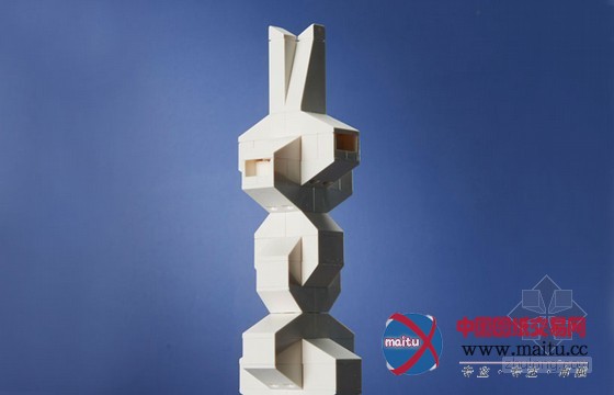 SOM、SHoP、snohetta分别为乐高设计1200块塑料砖的房屋