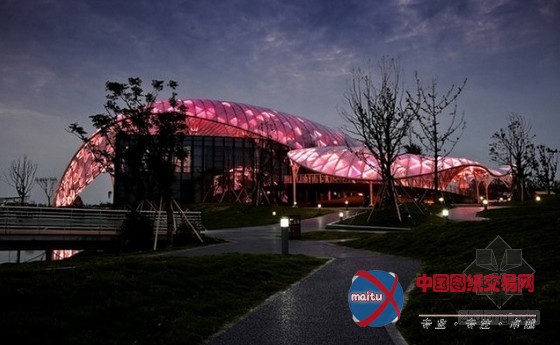 Lab设计的2014年中国花卉博览会展馆