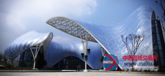 Lab设计的2014年中国花卉博览会展馆