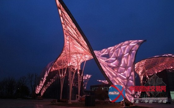 Lab设计的2014年中国花卉博览会展馆