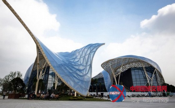 Lab设计的2014年中国花卉博览会展馆