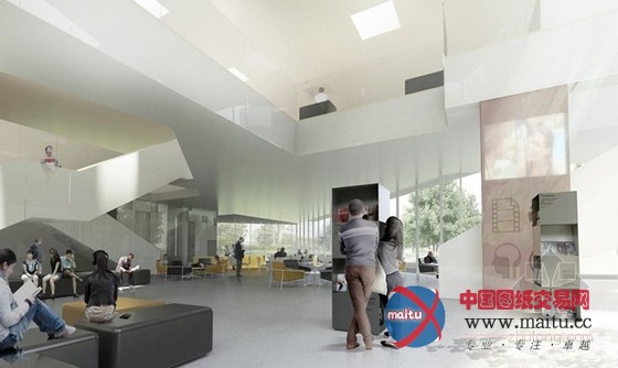 Chevalier Morales设计的加拿大皮埃尔图书馆