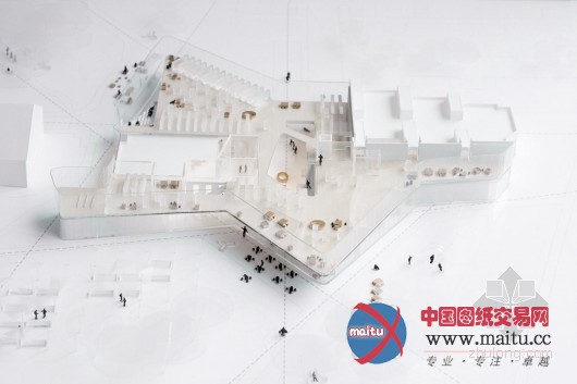 Chevalier Morales设计的加拿大皮埃尔图书馆