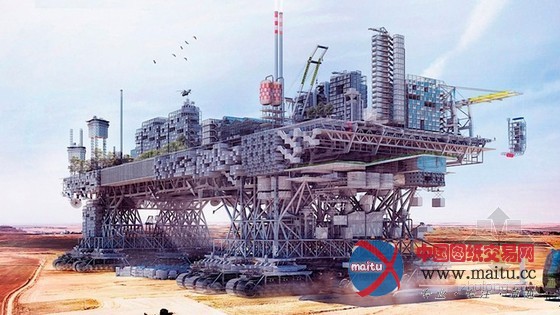 Manuel Dominguez设计的21世纪“可移动”城市