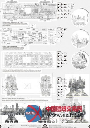 Manuel Dominguez设计的21世纪“可移动”城市