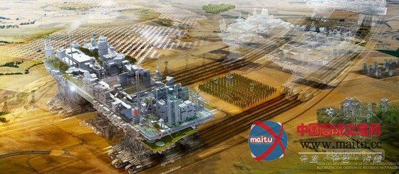 Manuel Dominguez设计的21世纪“可移动”城市