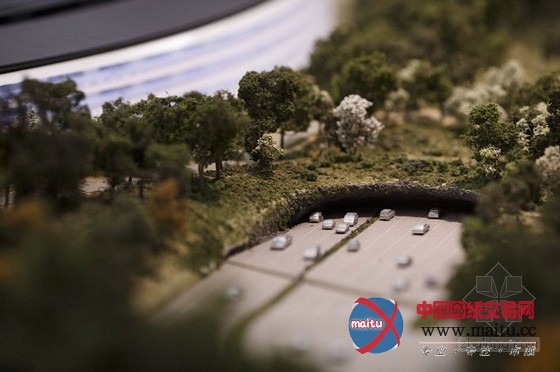 苹果公司公开新总部沙盘 如宇宙飞船