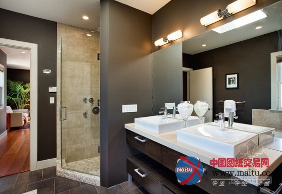 旧金山美丽艺术色彩住宅设计 空间雅致有韵味