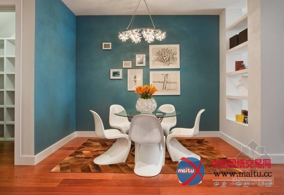 旧金山美丽艺术色彩住宅设计 空间雅致有韵味