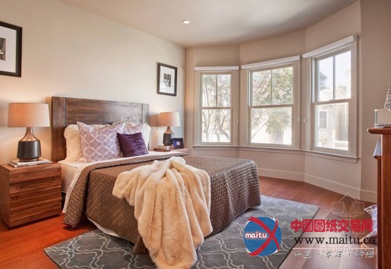 旧金山美丽艺术色彩住宅设计 空间雅致有韵味