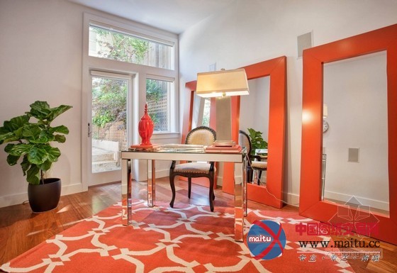 旧金山美丽艺术色彩住宅设计 空间雅致有韵味