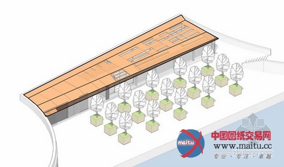 俄罗斯高尔基公园入口休息区