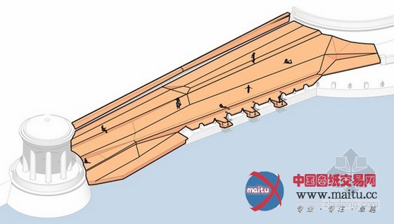 俄罗斯高尔基公园入口休息区