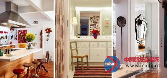 丰富色彩配饰的巴西公寓设计