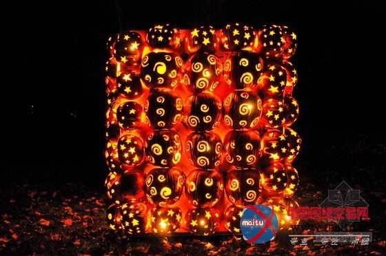 奇趣迭生的纽约哈德逊庄园万圣节南瓜展览