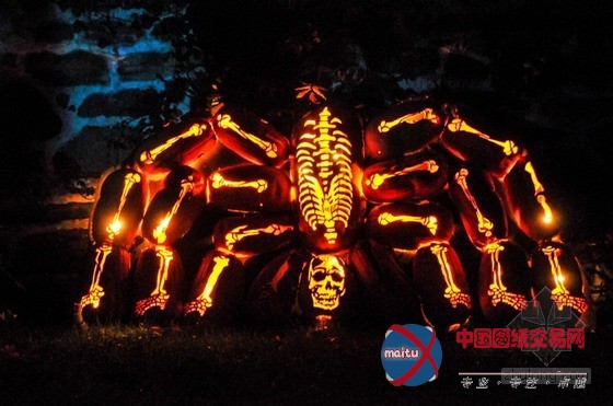 奇趣迭生的纽约哈德逊庄园万圣节南瓜展览