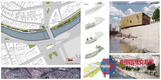 罗马尼亚Oradea河岸竞赛第二名作品“秀色可餐”