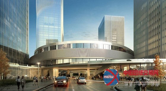 Huasen Architects设计的中国深圳漩涡状商业综合体入围“方大企业总部”设计