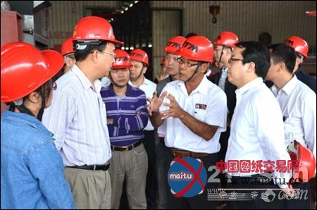 中科院海西研究院领导考察调研铁拓机械