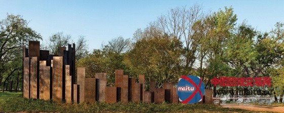 美国德州鸟夫人湖巧妙的雕塑卫生间