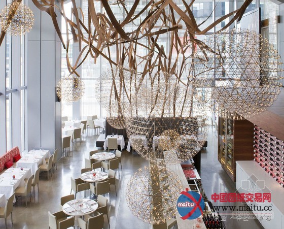 多伦多不一般的艺术时尚餐厅设计