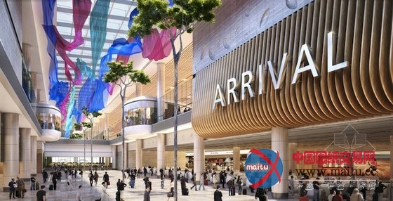 SAA设计的新加坡樟宜机场4号候机楼