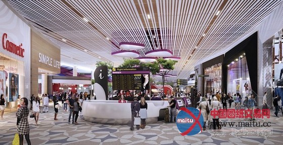 SAA设计的新加坡樟宜机场4号候机楼