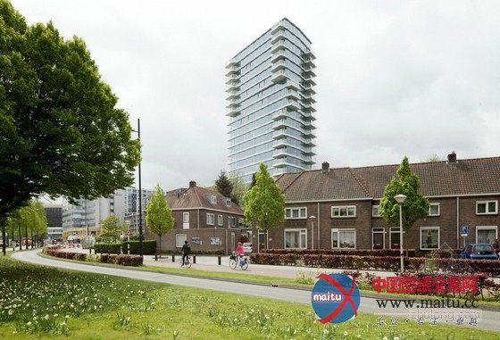 Wiel Arets Architects设计的荷兰E型塔楼