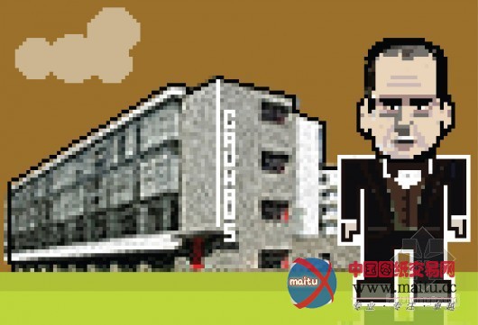 贝律铭、让•努维尔、赫尔佐格等多位建筑师马赛克微形象正式出版