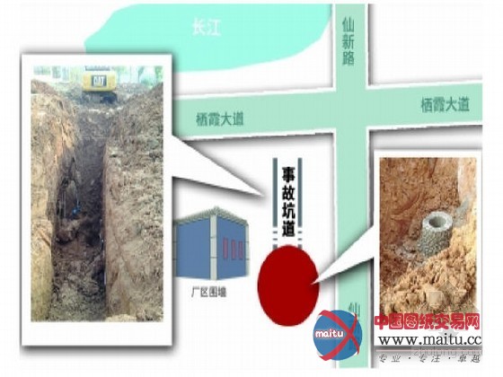 南京道路施工发生塌方 致1死4伤