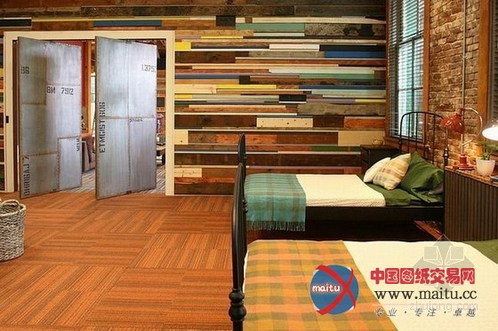 融合多种风格 波特兰The Real World真人秀节目室内场景设计