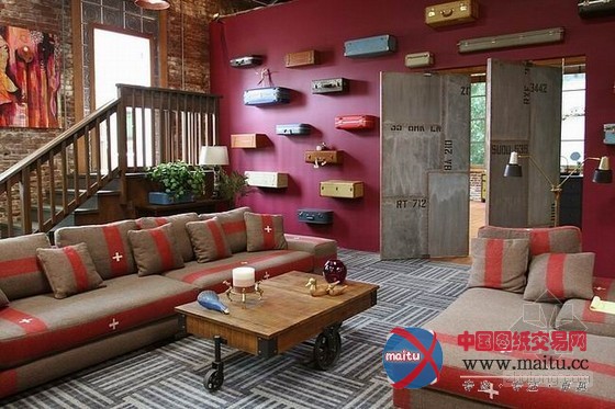 融合多种风格 波特兰The Real World真人秀节目室内场景设计