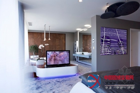 阁楼公寓室内设计 简单的奢华感