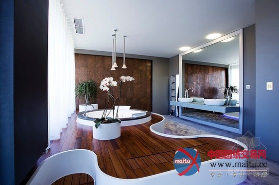 阁楼公寓室内设计 简单的奢华感