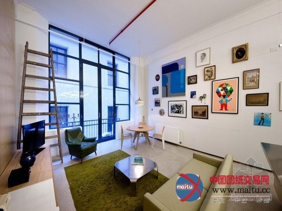 澳大利亚教堂改造神奇多彩空间住宅