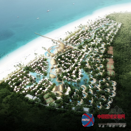 AS工作室设计的三亚西岛地中海度假村