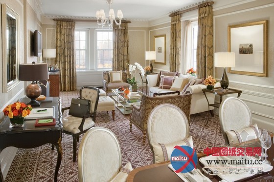 纽约皮埃尔泰姬陵酒店设计 非常有特色